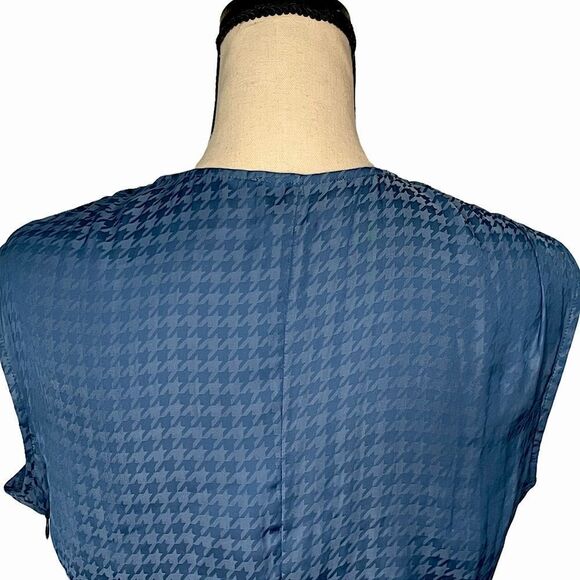 NWOT Chelsea28 Houndstooth Blouse - Picture 3 of 6